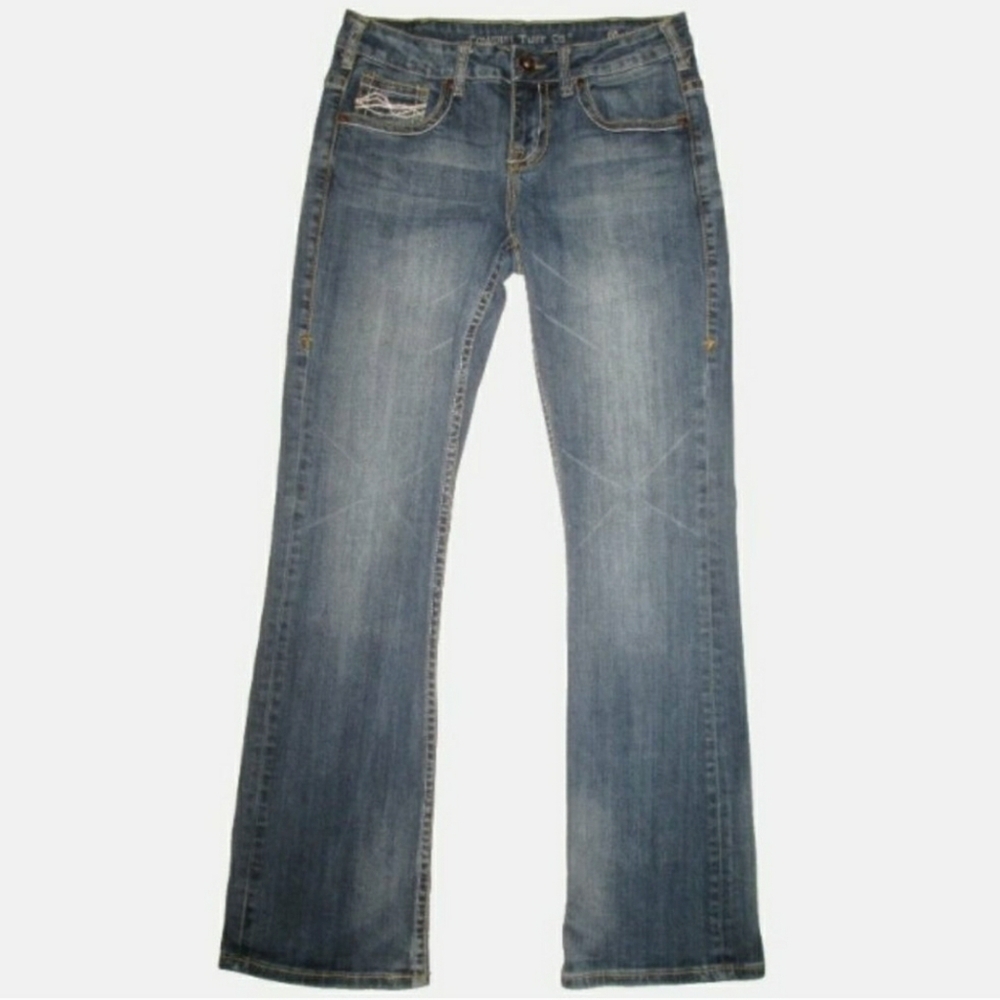 Cowgirl Tuff Co Don't Fence Me In Bootcut Jeans